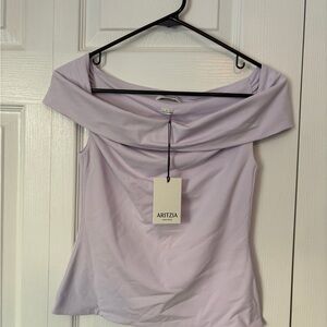 Aritzia Ravish Contour Top in Field Lavender